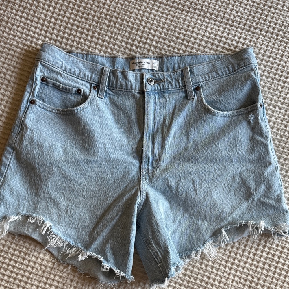 Abercrombie High Rise Dad Shorts